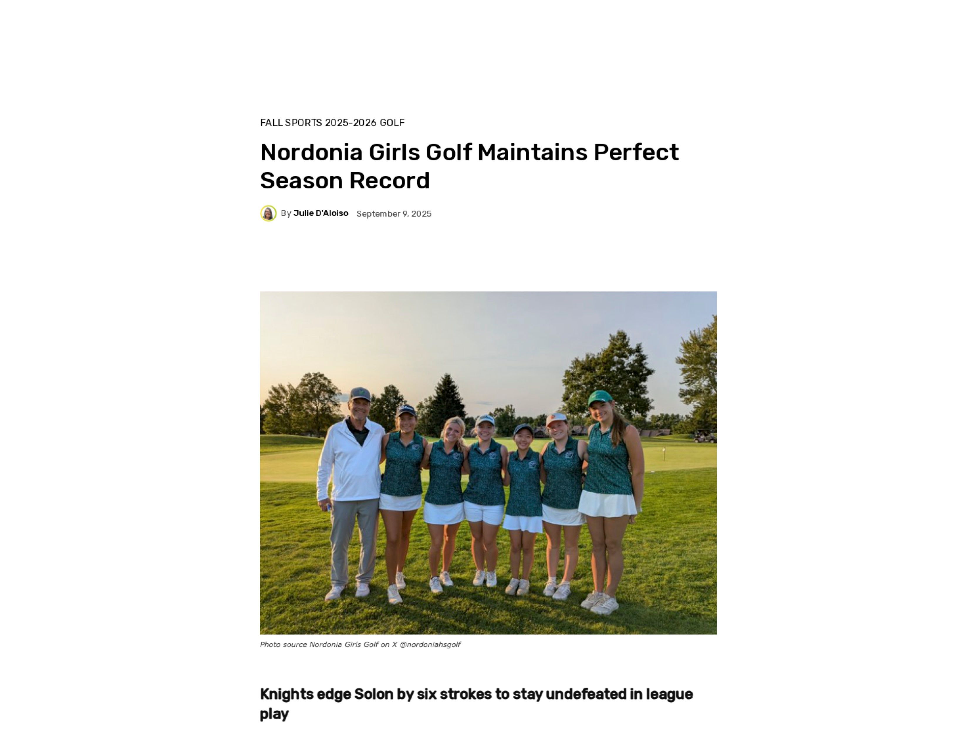 2025 09 09 Nordoniahills News Girls Golf Article Photo